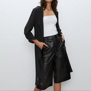 NWT Babaton Flowy Trench Coat